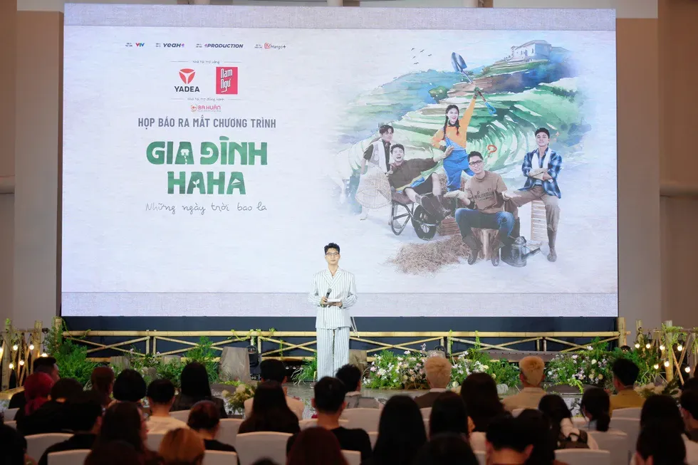 Họp báo Gia đình Haha
