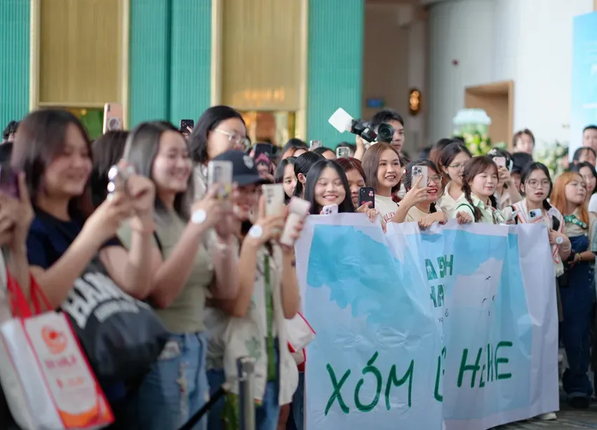 Hình ảnh chương trình Họp báo Gia đình Haha (3)