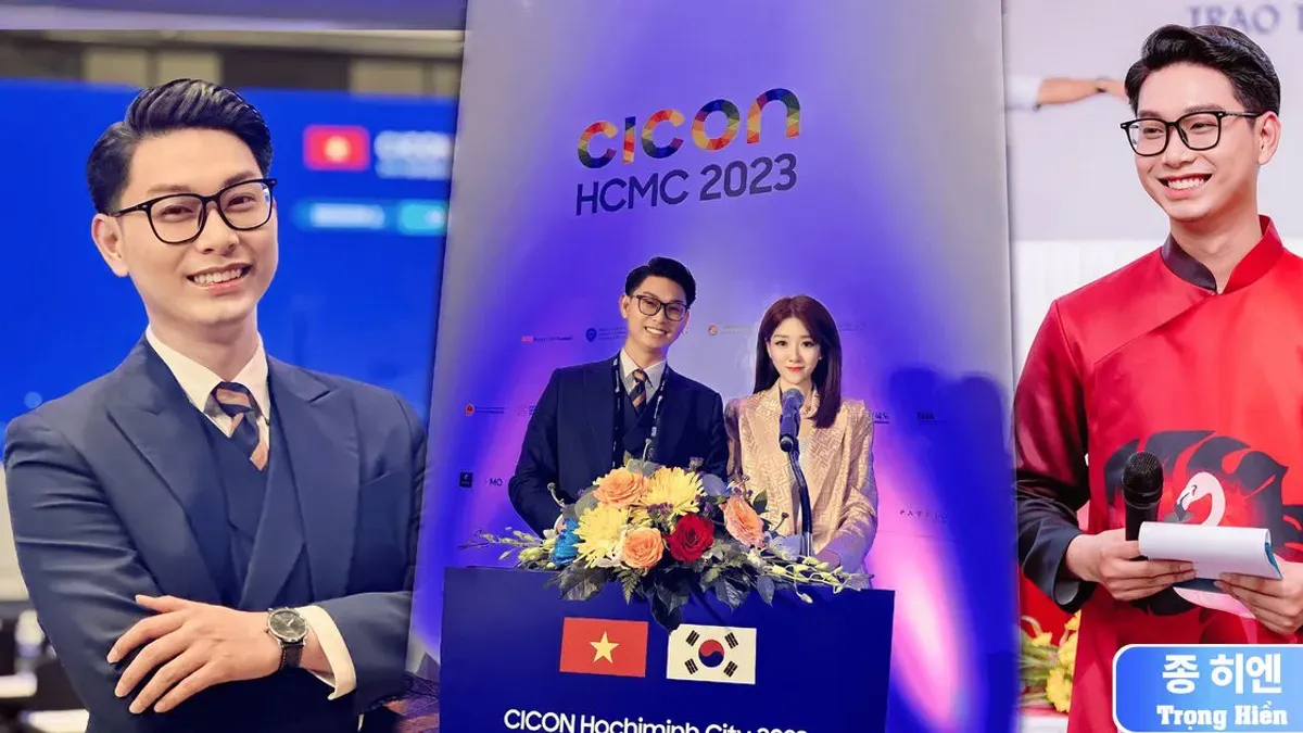 Quán quân The TVFACE Trọng Hiền xuất hiện cùng Nữ MC Hàn Quốc nổi tiếng